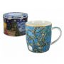 Kubek w puszce Carmani 420ml - V. van Gogh, Kwitnący Migdałowiec - 2